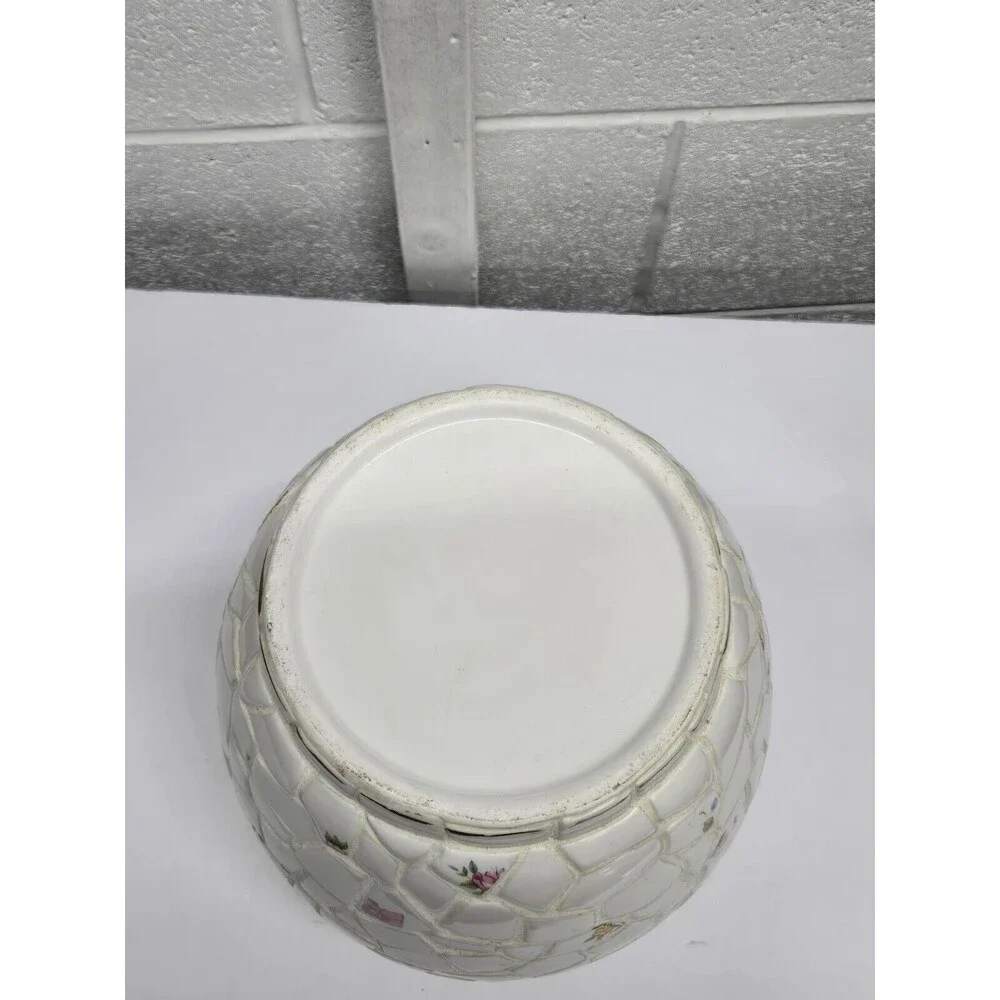 Mosaic Tile Vase Vintage 9.75